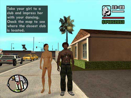 Grand Theft Auto: San Andreas/ Nude Girlfriends V2.0