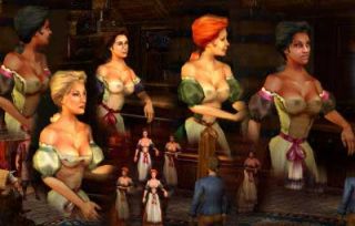 Sid Meiers Pirates!/ Bargirls