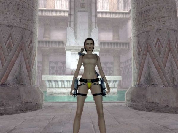 Tomb Raider : Anniversary/ Topless-microbikini