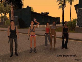 Grand Theft Auto: San Andreas/ Green Girls Band